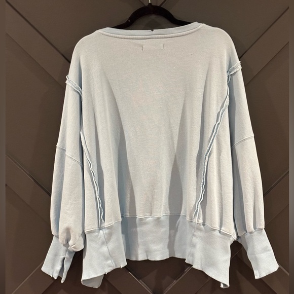 Free People We the Free Light Blue Camden - Picture 4 of 6